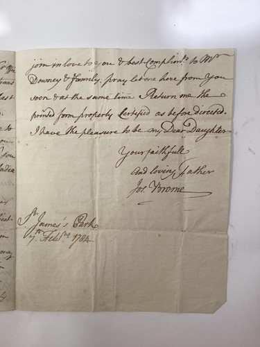 Lot 118 - Death in India - Two letters written by Sir...