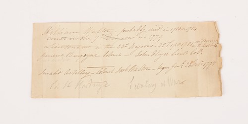 Lot 118 - Death in India - Two letters written by Sir...