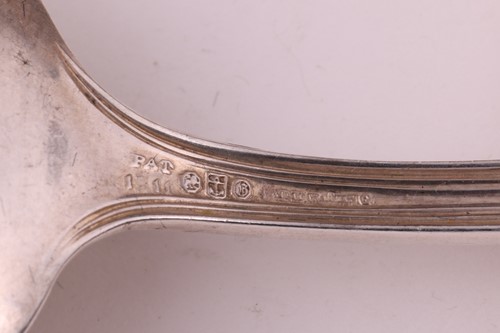 Lot 293 - A Gorham silver part canteen of "Plymouth"...
