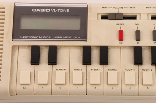 Lot 312 - A Casio VL-Tone VL-1 Keyboard, with original...