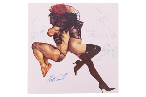 Lot 78 - Frankie Goes to Hollywood: a band-signed...