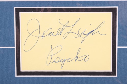 Lot 40 - A large black and white signed photograph of...