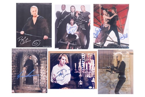Lot 20 - A collection of signed celebrity photographs,...