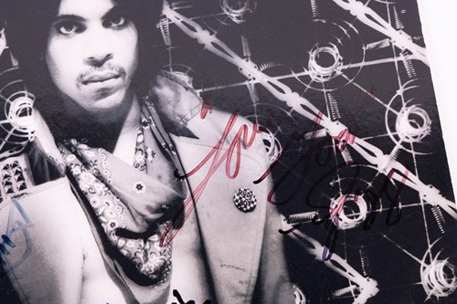 Lot 101 - Prince: A signed 'Dirty Mind' LP, (Warner Bros...