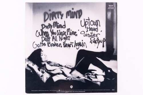 Lot 101 - Prince: A signed 'Dirty Mind' LP, (Warner Bros...