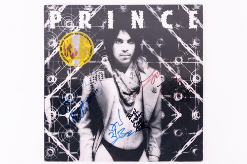 Lot 101 - Prince: A signed 'Dirty Mind' LP, (Warner Bros...