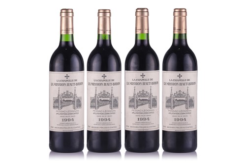 Lot 286 - Four Bottles of La Chapelle La Mission Haut...