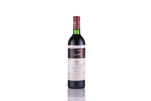 Lot 1 - Two Bottles of Chateau Mouton Rothschild 1ere...