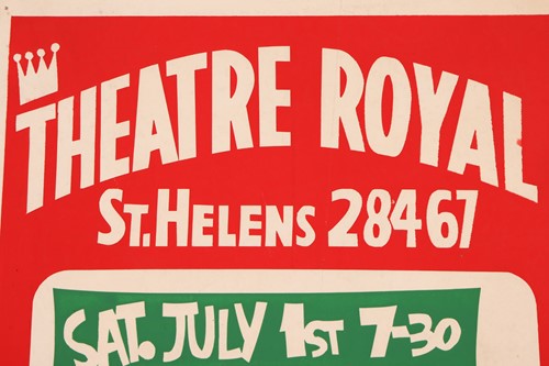 Lot 351 - An original concert poster for 'The...