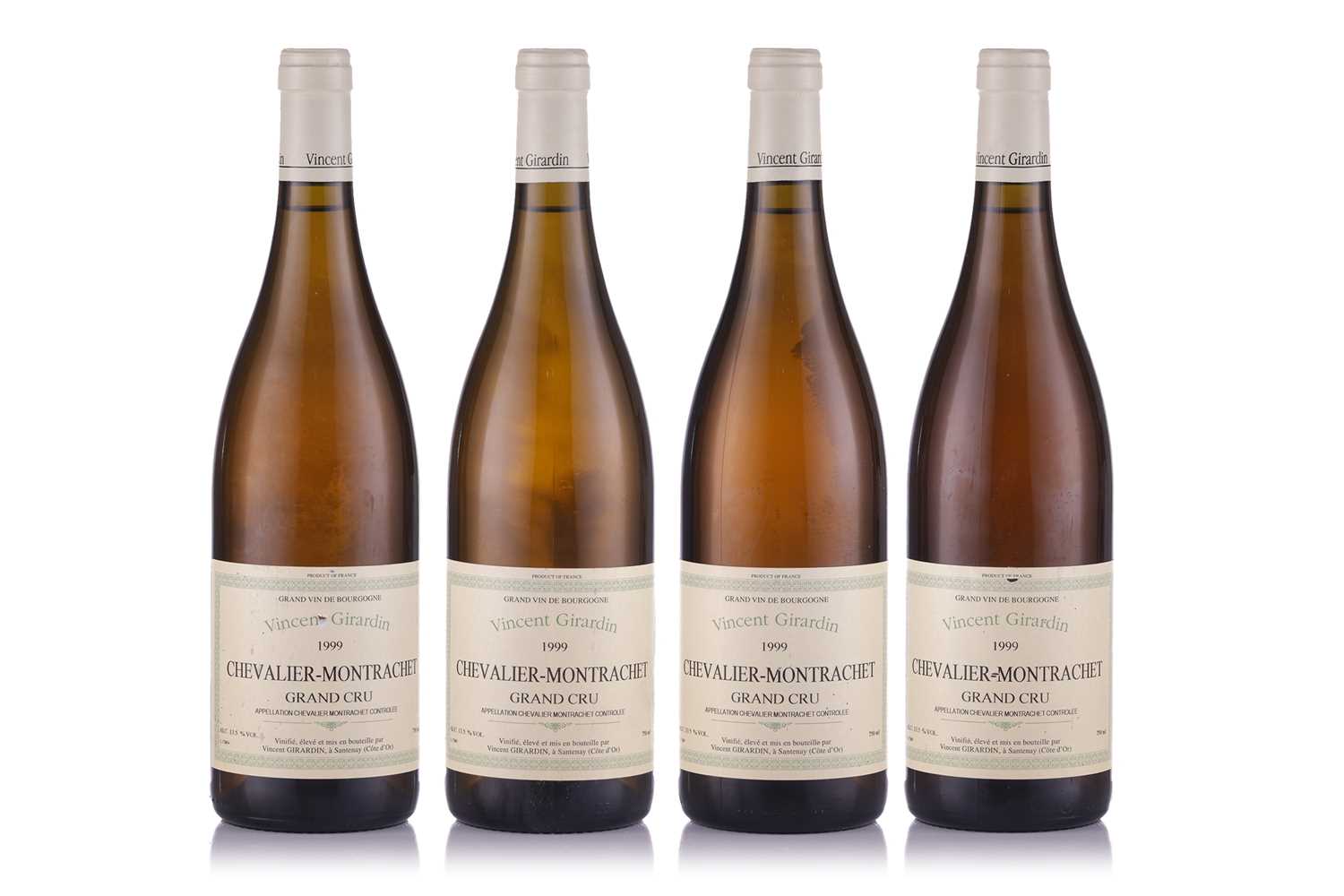 Lot 44 - Four Bottles of Vincent Girardin Chevalier...