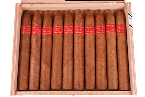 Lot 120 - One Box of Partagas Serie P No 2, (10 cigars),...