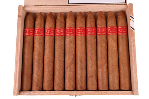 Lot 101 - One Box of Partagas Serie P No 2, (10 cigars),...