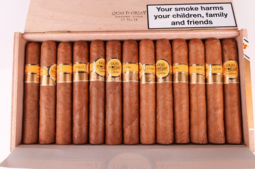 Lot 93 - One Box of Quai D'Orsay No 54, (25 cigars),...