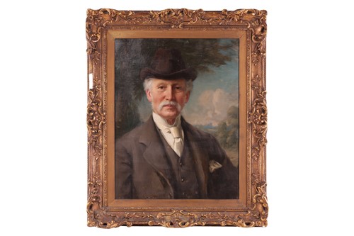 Lot 35 - William Llwellyn (1858-1941), Bust length...