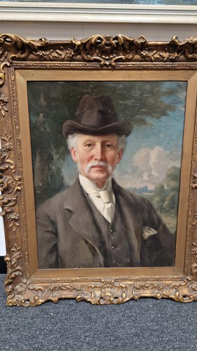 Lot 35 - William Llwellyn (1858-1941), Bust length...