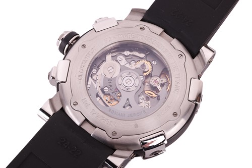 Lot 220 - A Romain Jerome Titanic DNA Chronograph Rusted...