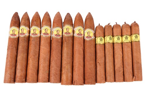 Lot 77 - Eight Bolivar Belicosos Finos Single Cigars...