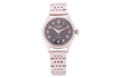 Lot 154 - A 1950s Breitling watch, featuring a...