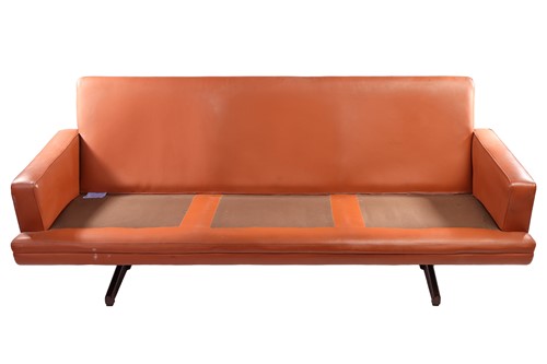 Lot 198 - A Fredrik A Kayser model 807 three-seat sofa...