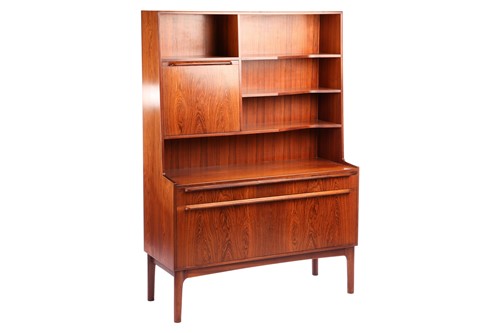 Lot 209 - A figured rosewood room divider, designed by...