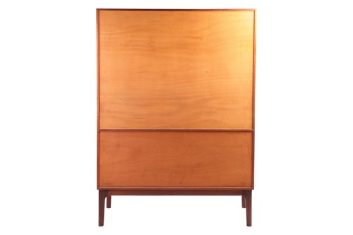 Lot 209 - A figured rosewood room divider, designed by...