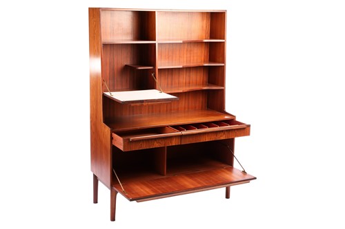 Lot 209 - A figured rosewood room divider, designed by...