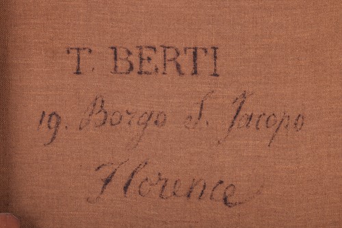 Lot 33 - T. Berti of Florence (Italian 19th century),...