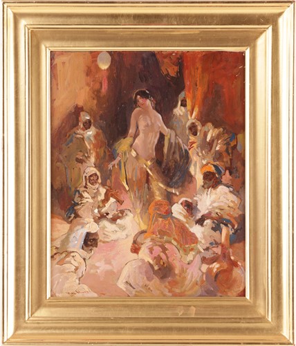 Lot 127 - Hal Hurst (1865 - 1938), Dancing Girl, signed '...