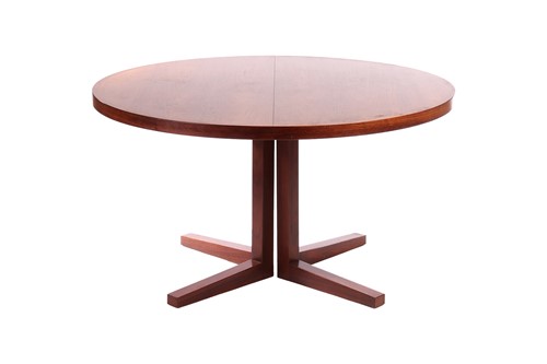 Lot 203 - A 'Mid Century Vintage' composite dining group,...