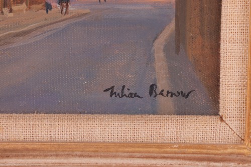 Lot 63 - Julian Barrow (British, 1939-2013), Swan Walk,...