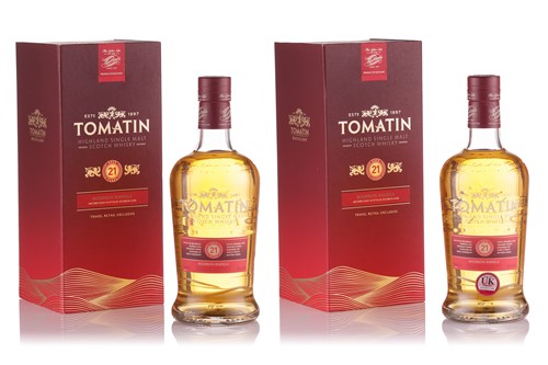 Lot 153 - Two bottles of Tomatin Highland Single Malt...