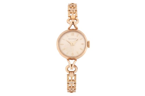 Lot 155 - A ladies Jaeger LeCoultre dress watch, with a...
