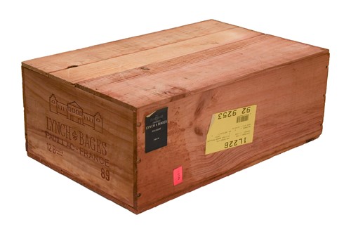 Lot 291 - One Case of Chateau Lynch Bages 5eme Grand Cru...