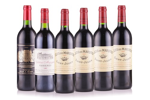 Lot 298 - Four Bottles of Clos Du Marquis Saint Julien,...