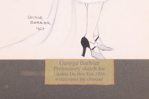 Lot 11 - George Barbier, (1882-1932), 1924,...