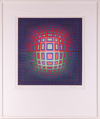 Lot 82 - Victor Vasarely (Franco-Hungarian, 1906 -...