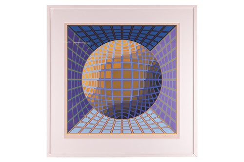Lot 94 - Victor Vasarely (Franco-Hungarian, 1906-1997),...