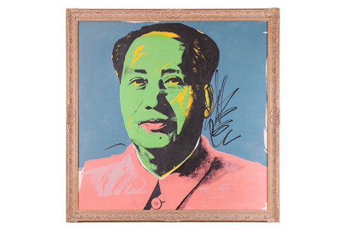 Lot 8 - After Andy Warhol (American, 1928 - 1987), Mao...