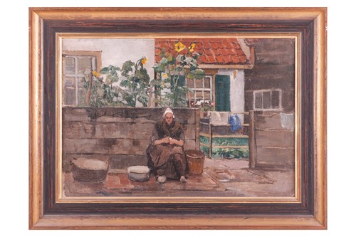 Lot 14 - German Grobe (German, 1857-1938), Woman...