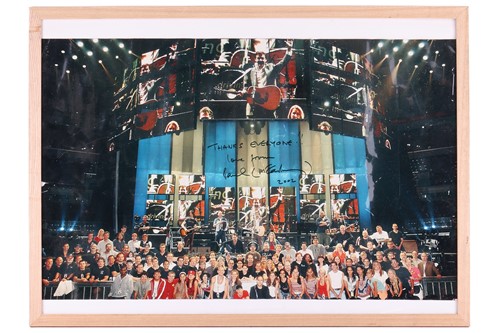 Lot 77 - Paul McCartney: a signed photographic poster,...