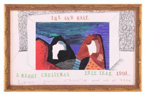 Lot 62 - After David Hockney (b.1937), 'Try and Have a...