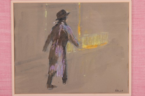 Lot 64 - Harold Riley (1934 - 2023), Man Walking,...