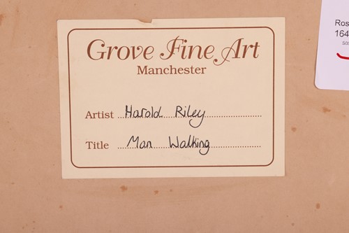 Lot 64 - Harold Riley (1934 - 2023), Man Walking,...