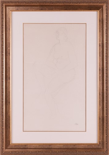 Lot 91 - Andre Derain (French, 1880-1954), Study of a...