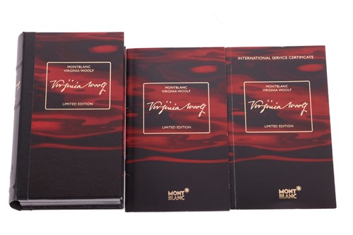 Lot 165 - Montblanc - a Virginia Woolf ballpoint pen...