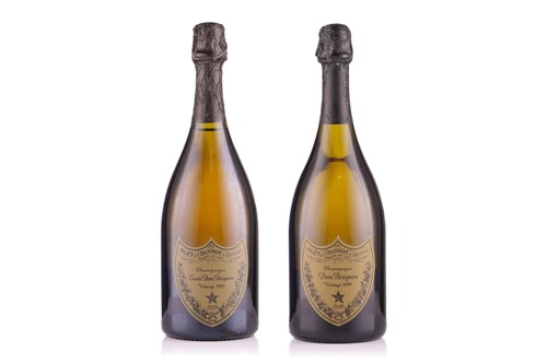 Lot 273 - Two Bottles of Dom Perignon Champagne, 1993...