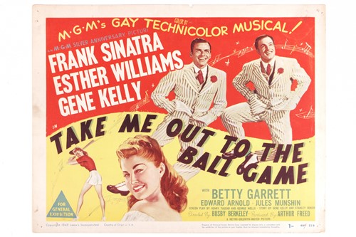 Lot 25 - Gene Kelly: 'Take Me Out to the Ball Game', a...