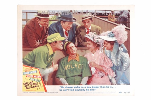 Lot 25 - Gene Kelly: 'Take Me Out to the Ball Game', a...