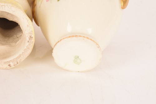 Lot 74 - A Royal Worcester "Blush Ivory" porcelain...
