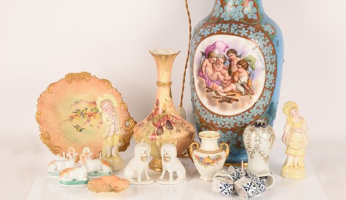 Lot 74 - A Royal Worcester "Blush Ivory" porcelain...